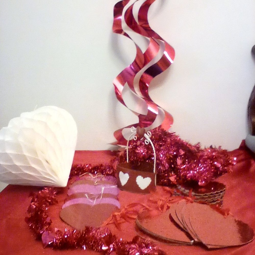 45 pics lot Valentine's Decorations
